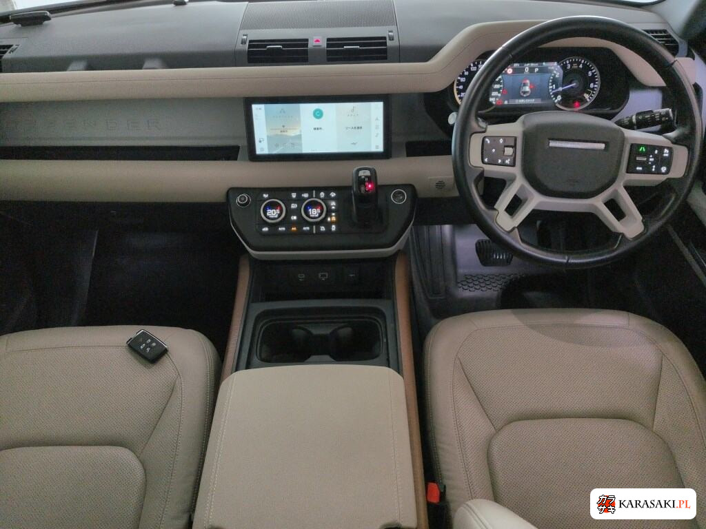 Land Rover Defender 2022 z aukcji japońskiej