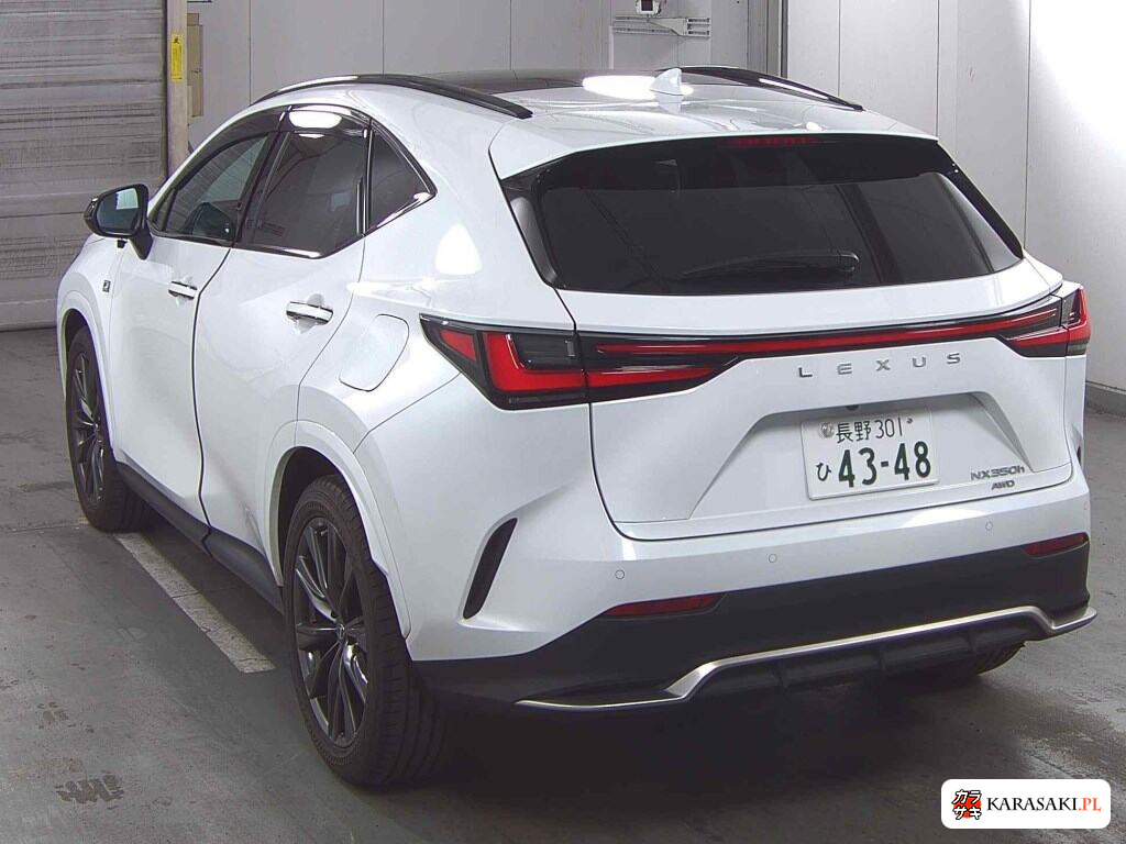 Lexus NX 2023 z aukcji japońskiej