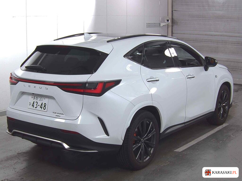 Lexus NX 2023 z aukcji japońskiej