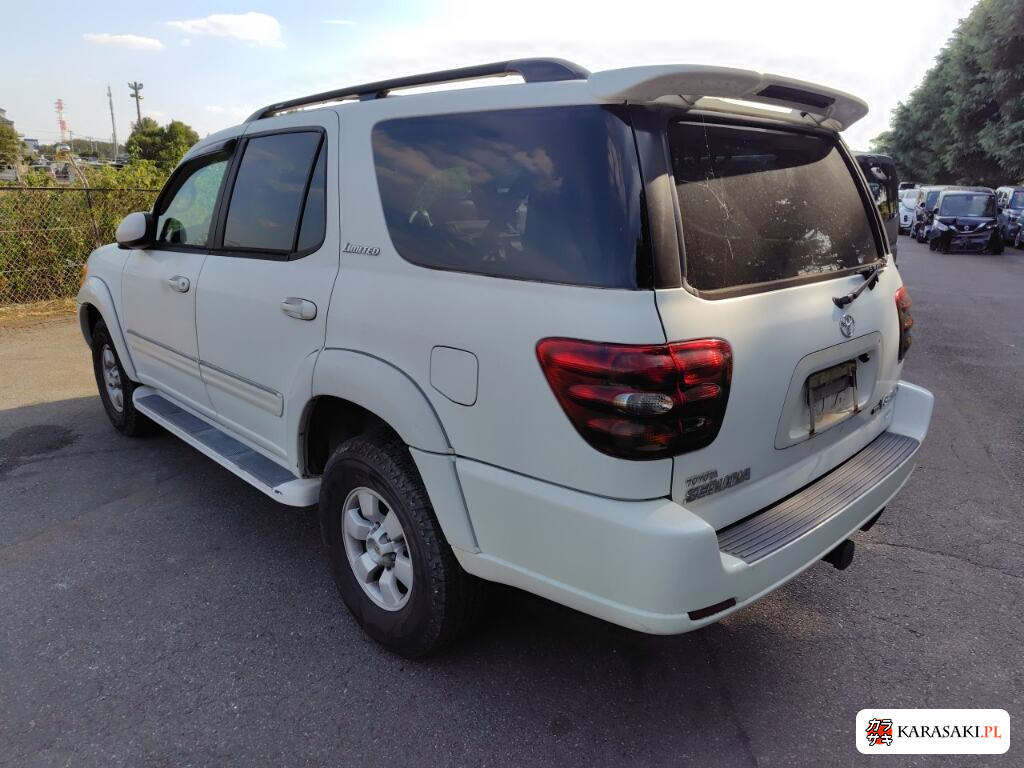 America Toyota Sequoia 2002 z aukcji japońskiej