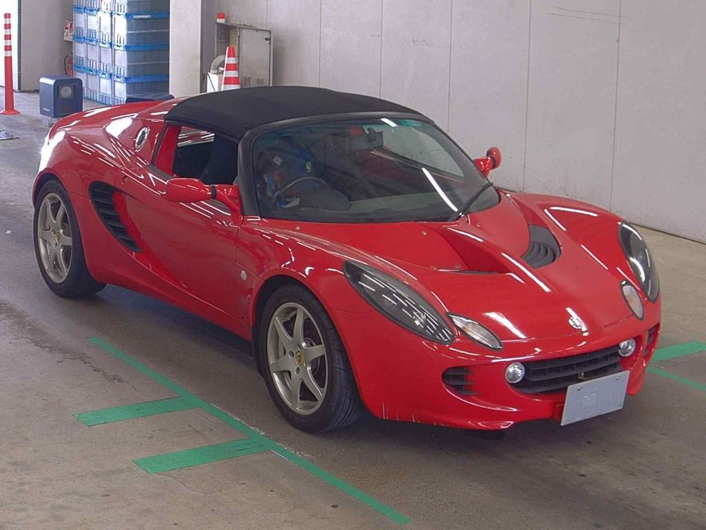Lotus Elise 2003 z aukcji japońskiej