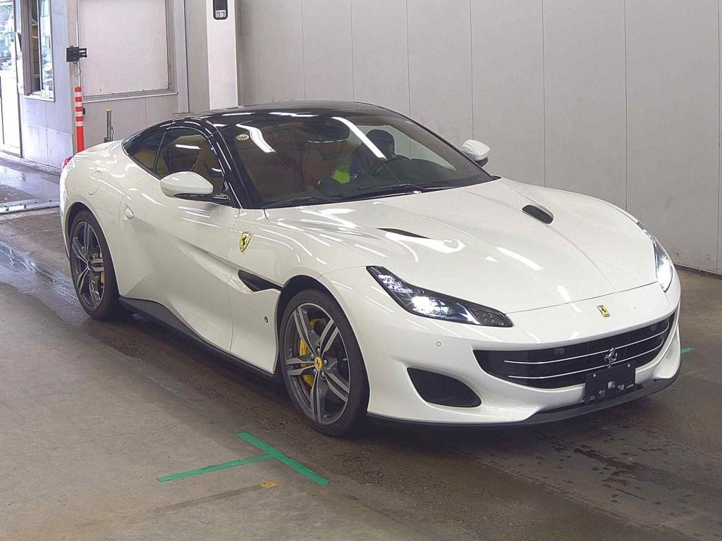 Ferrari Portofino 2021 z aukcji japońskiej