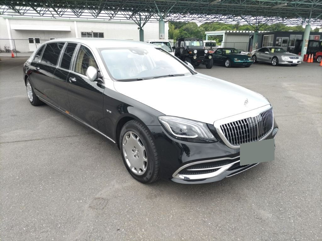 Mercedes Maybach S-Class 2017 z aukcji japońskiej