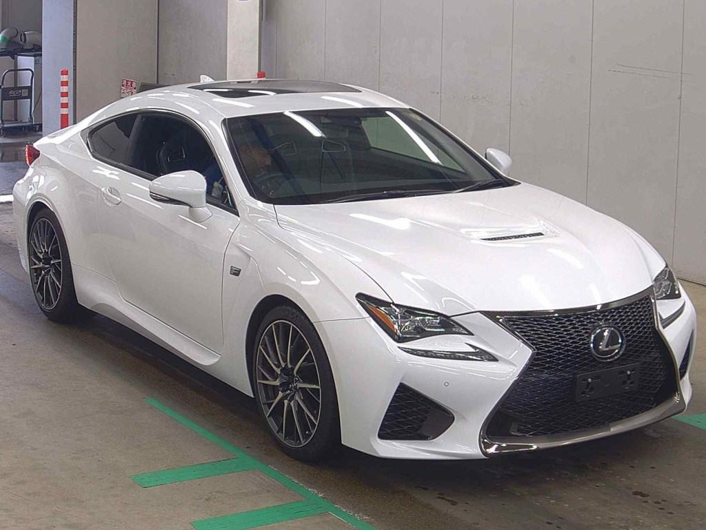 Lexus RC F 2015 z aukcji japońskiej