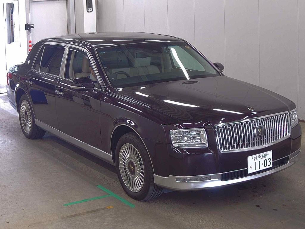 Toyota Century 2020 z aukcji japońskiej