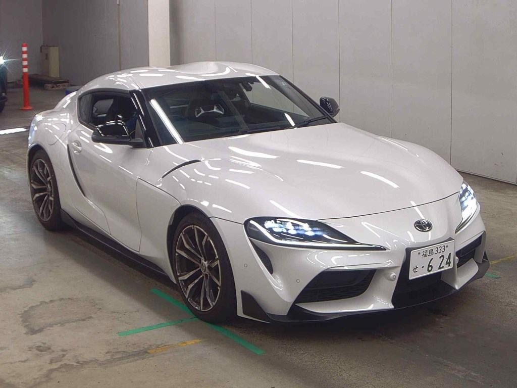 Toyota Supra 2022 z aukcji japońskiej
