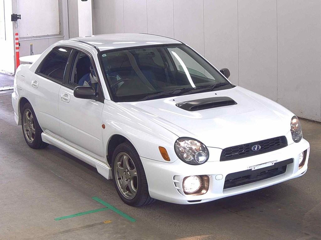 Subaru Impreza WRX 2001 z aukcji japońskiej