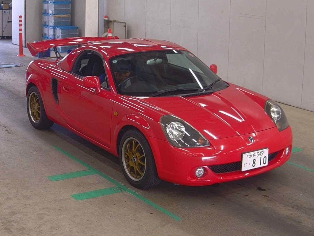 Toyota MR-S 2000 z aukcji japońskiej