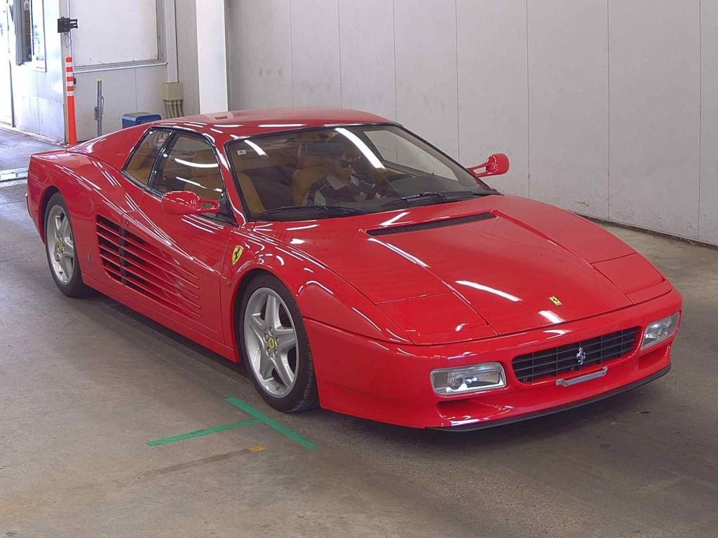 Ferrari 512TR 1994 z aukcji japońskiej