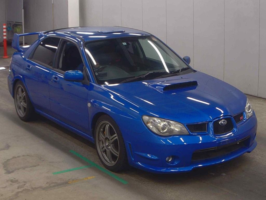 Subaru Impreza WRX 2005 z aukcji japońskiej