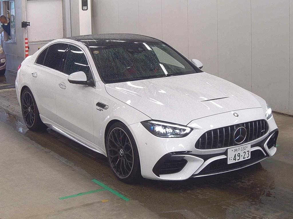 Mercedes AMG C-Class 2024 z aukcji japońskiej