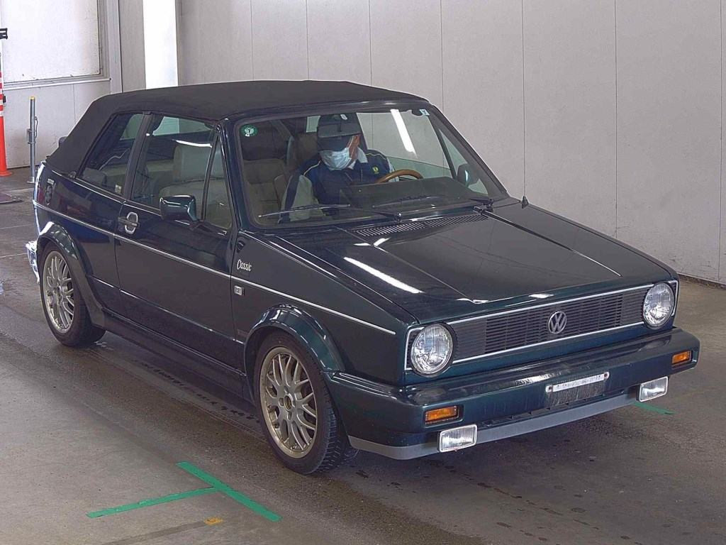 Volkswagen Golf Cabrio 1993 z aukcji japońskiej