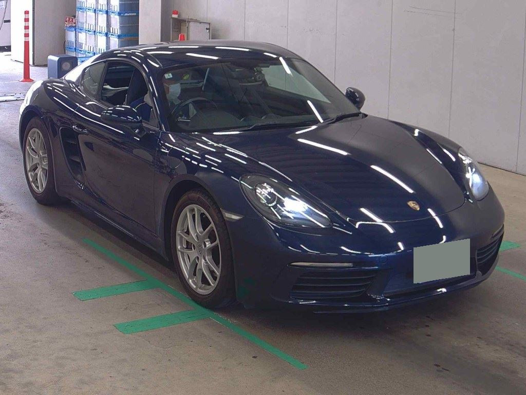 Porsche 718 Cayman 2017 z aukcji japońskiej