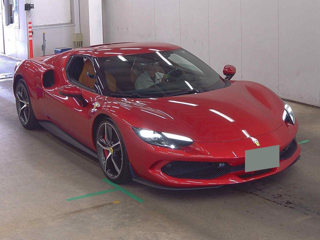 Ferrari 296GTB 2024 from a Japanese auction