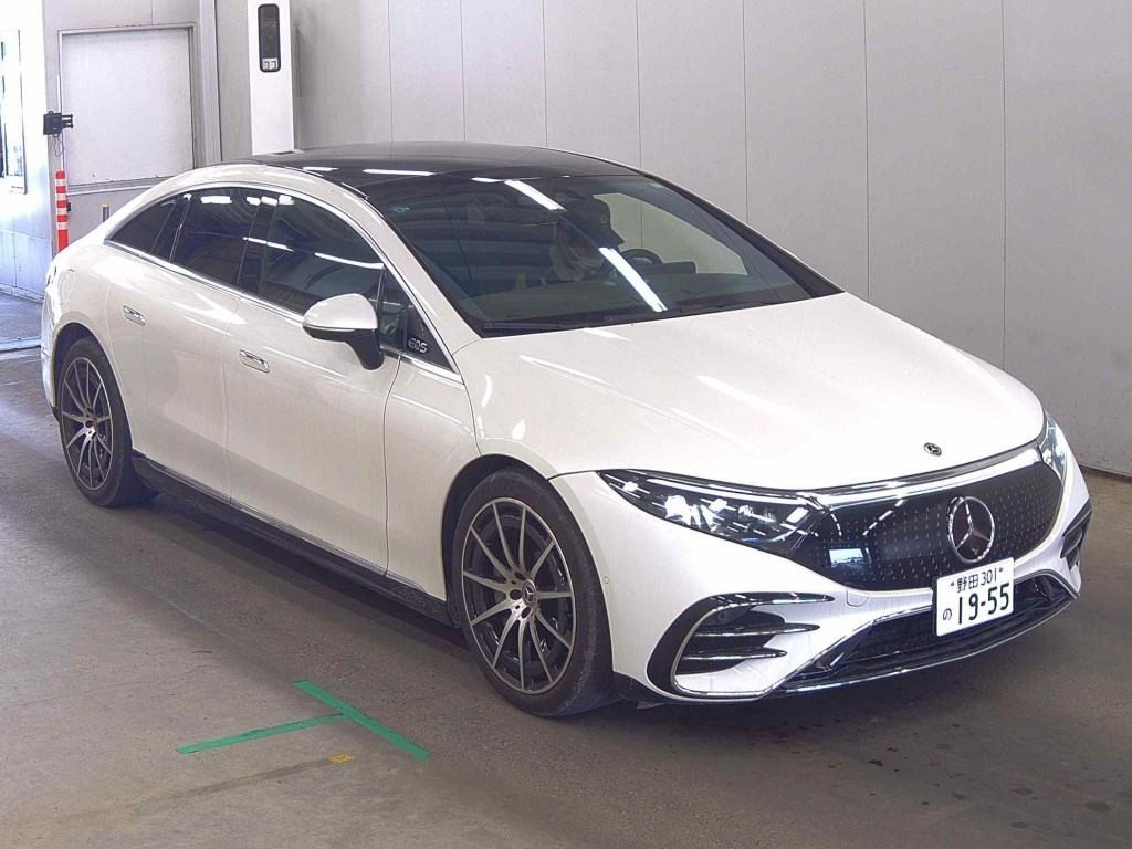 Mercedes Benz Eqs 2024 z aukcji japońskiej