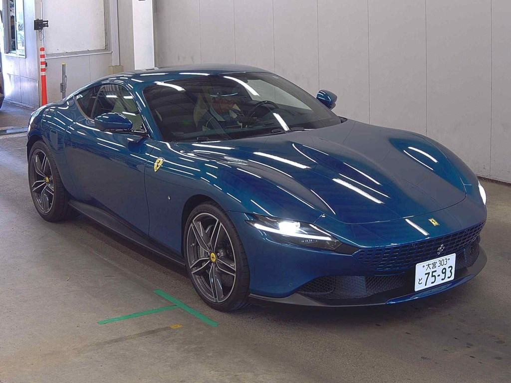 Ferrari Roma 2023 z aukcji japońskiej