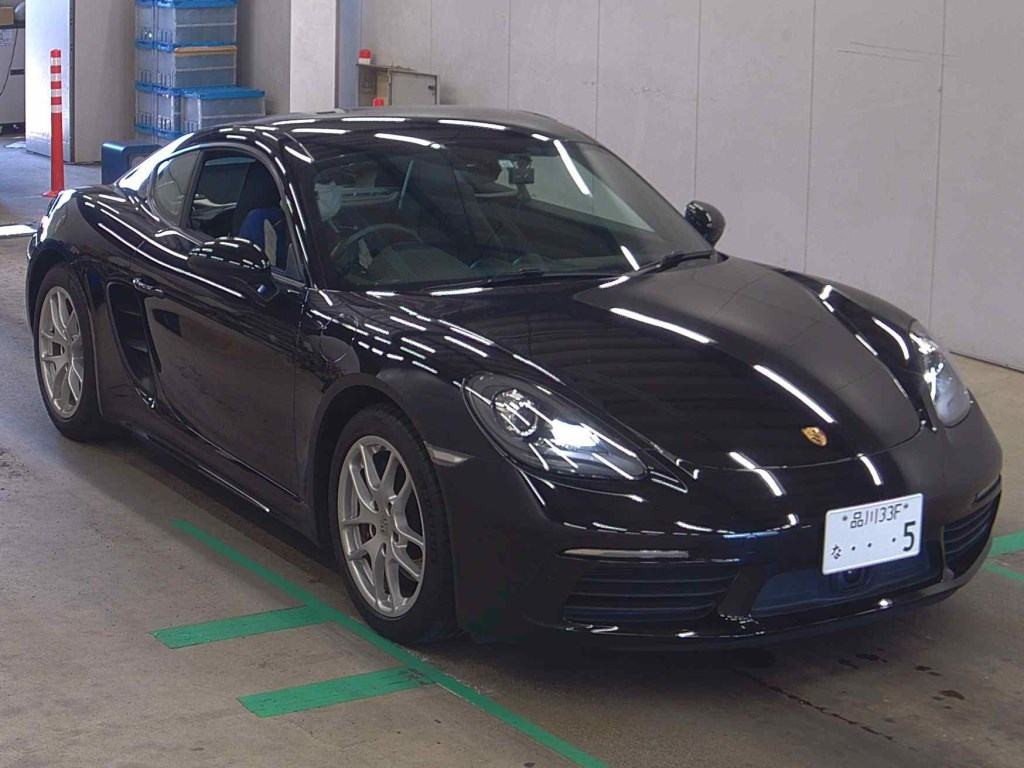 Porsche 718 Cayman 2017 z aukcji japońskiej