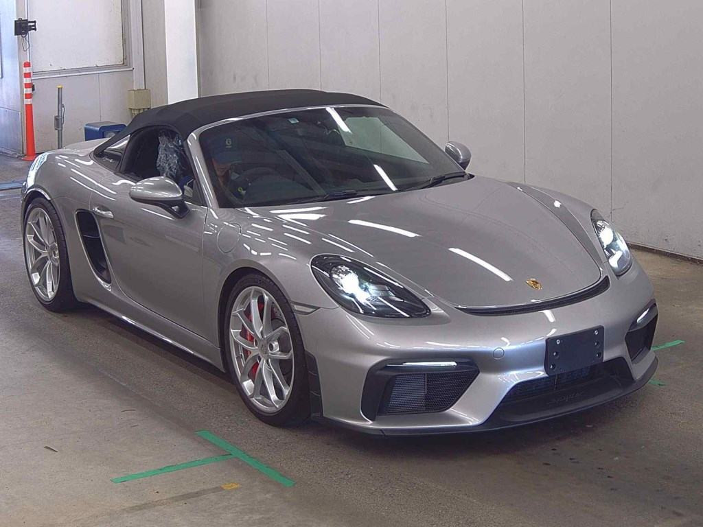 Porsche 718 Spyder 2020 з японського аукціону