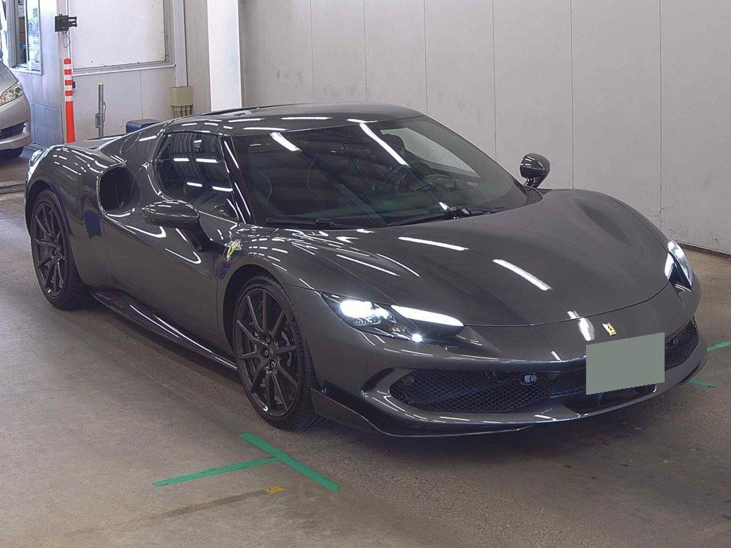 Ferrari 296GTB 2024 from a Japanese auction