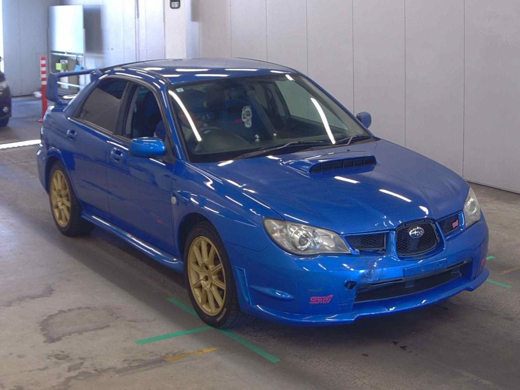 Subaru Impreza WRX 2006 z aukcji japońskiej