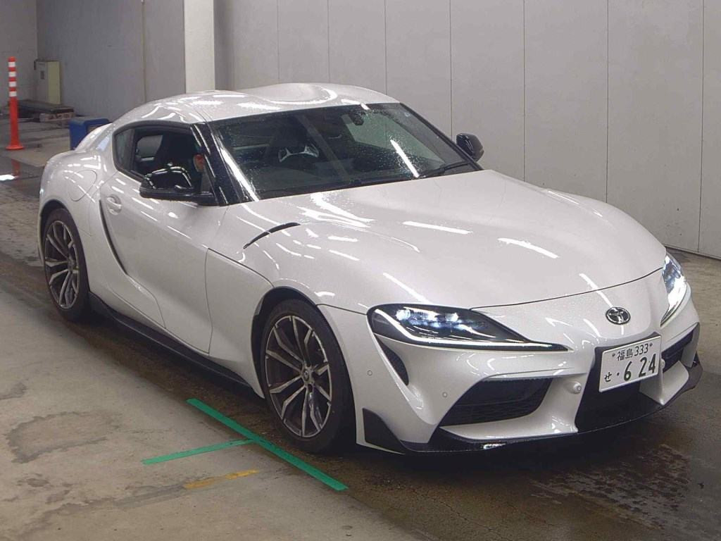 Toyota Supra 2022 z aukcji japońskiej