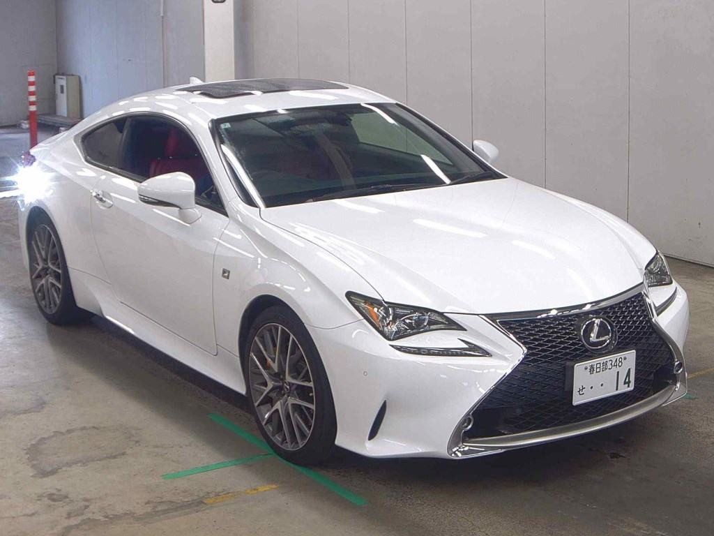 Lexus RC 2016 z aukcji japońskiej
