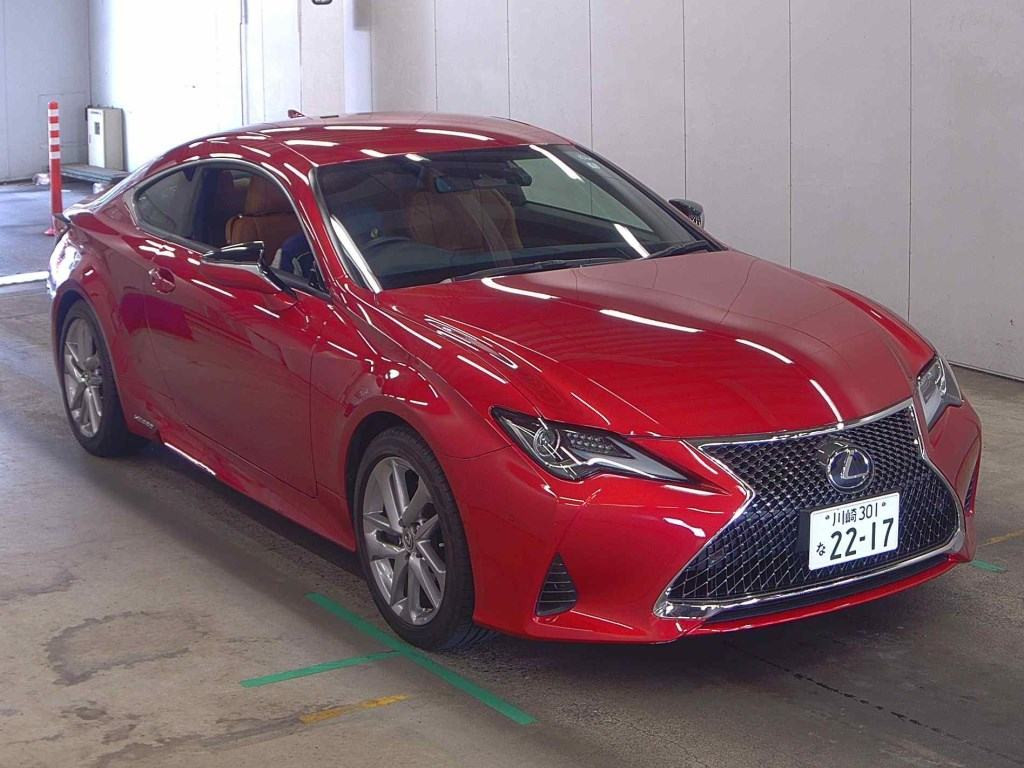 Lexus RC 2020 z aukcji japońskiej