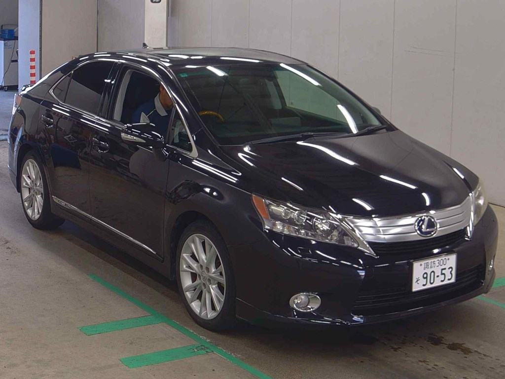 Lexus HS 2010 z aukcji japońskiej