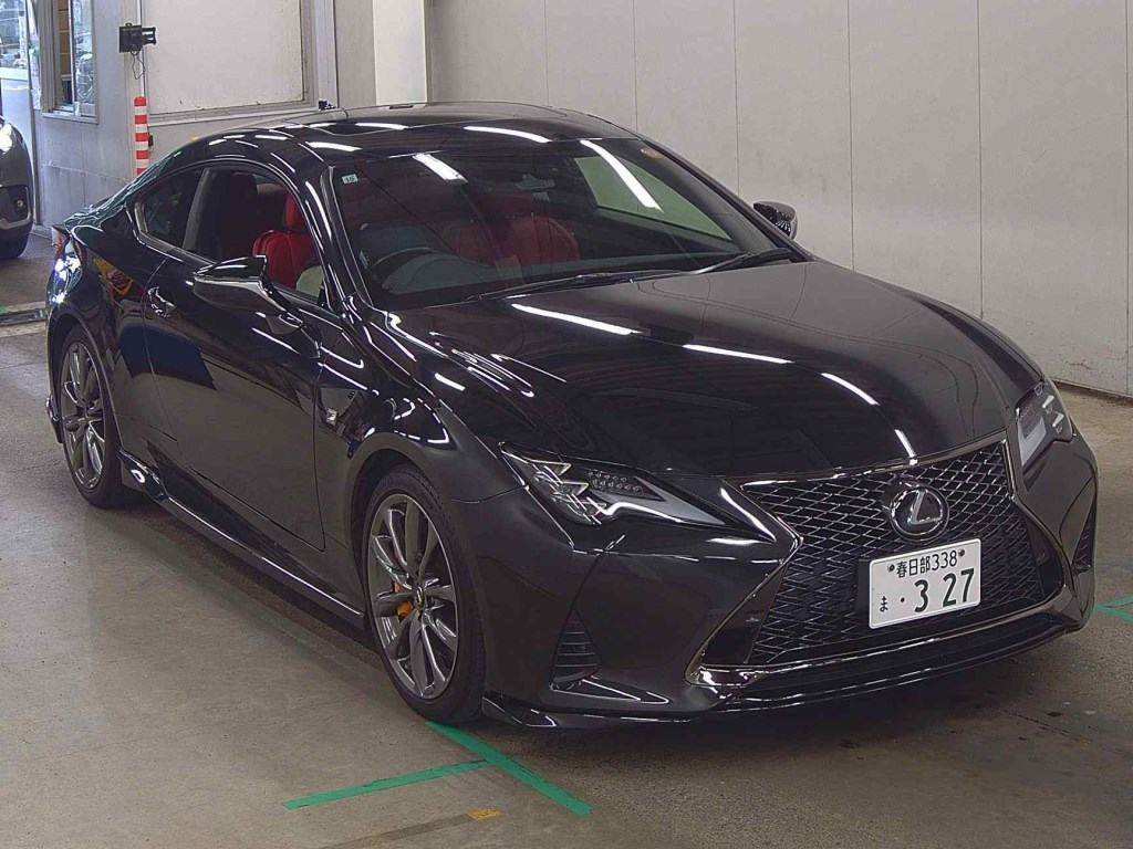 Lexus RC 2019 z aukcji japońskiej