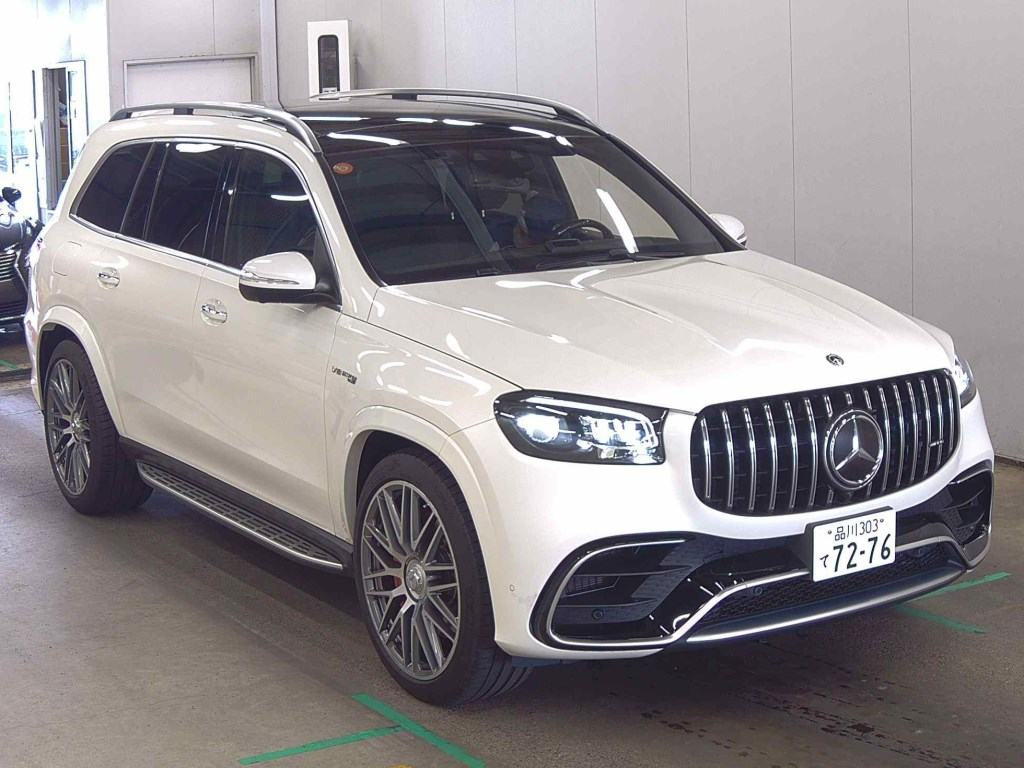 Mercedes AMG GLS 2020 z aukcji japońskiej