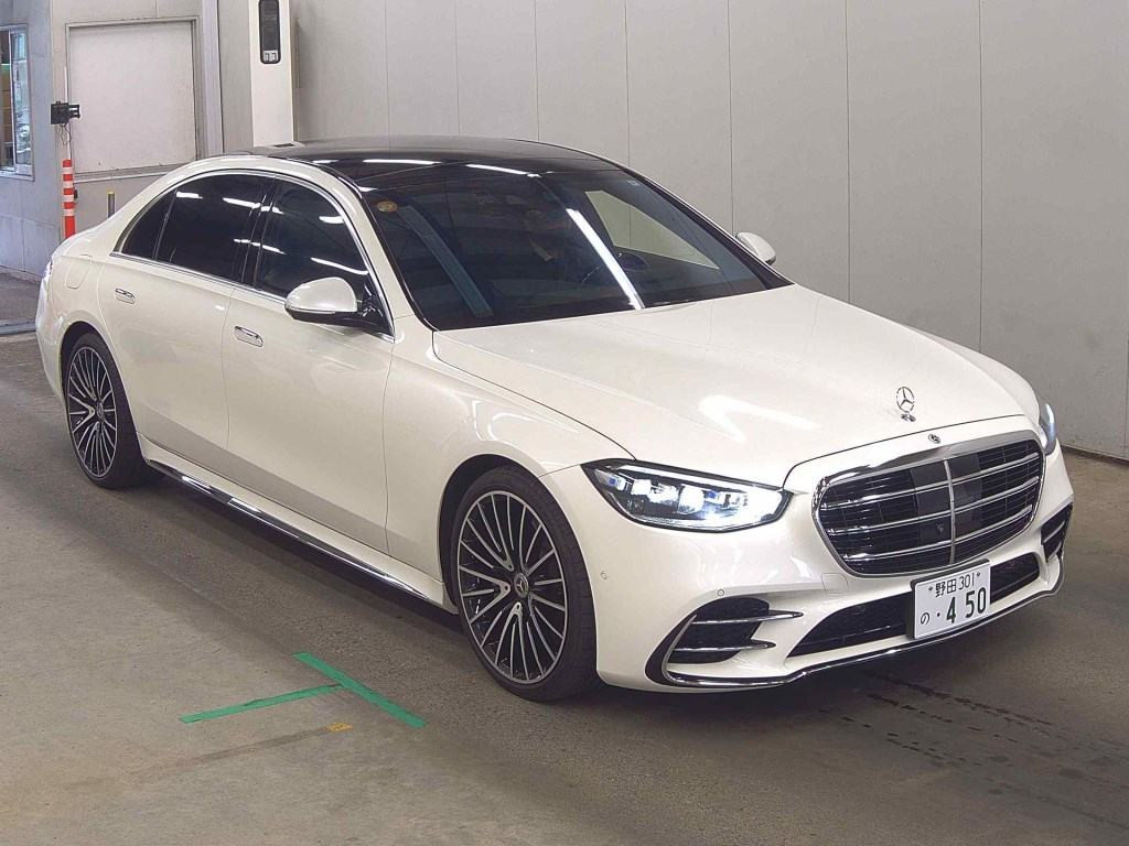 Mercedes Benz S-Class 2022 z aukcji japońskiej