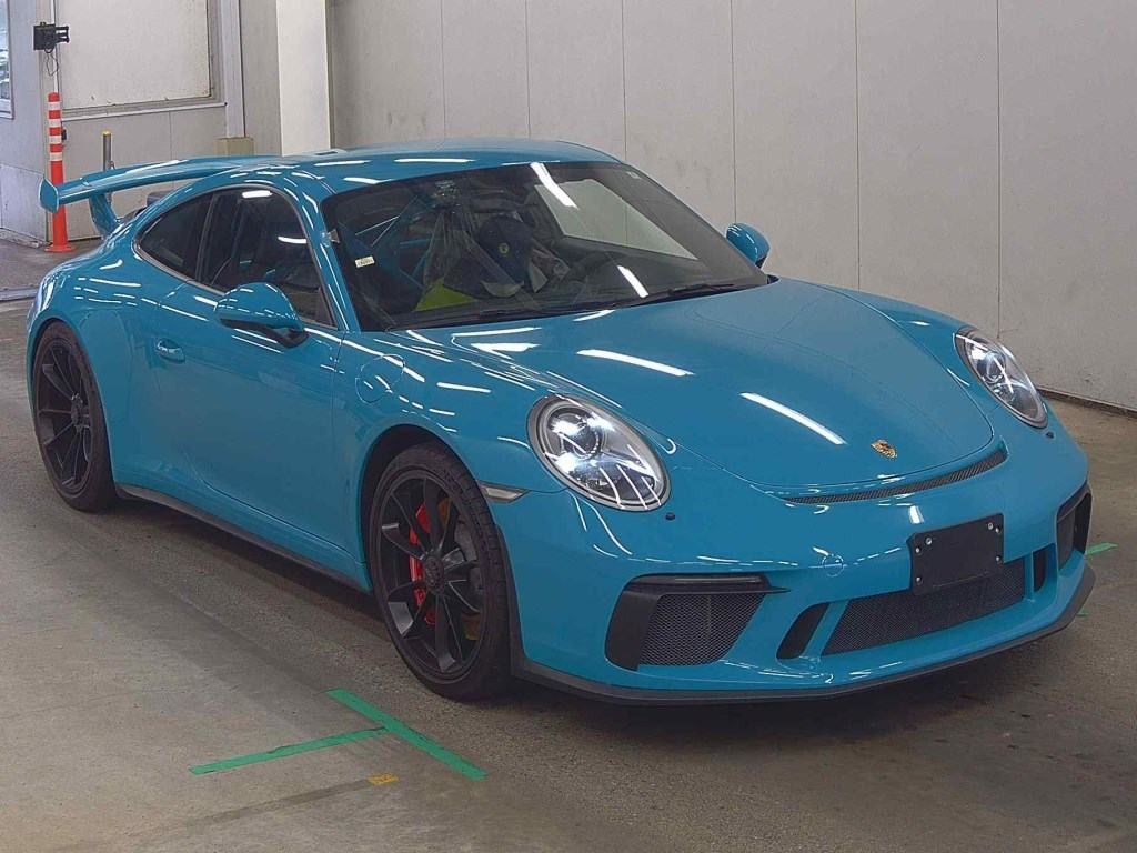 Porsche 911 2018 z aukcji japońskiej