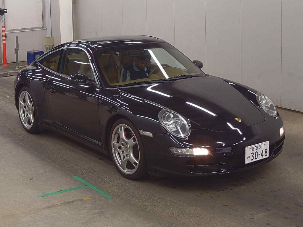 Porsche 911 2008 z aukcji japońskiej