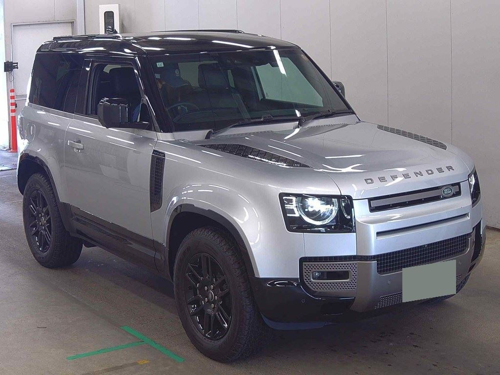 Land Rover Defender 2023 from a Japanese auction