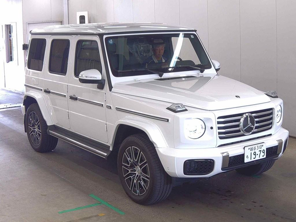 Mercedes Benz G-Class 2025 z aukcji japońskiej