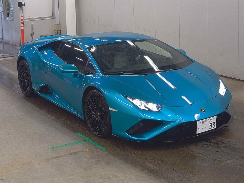 Lamborghini Huracan 2022 z aukcji japońskiej