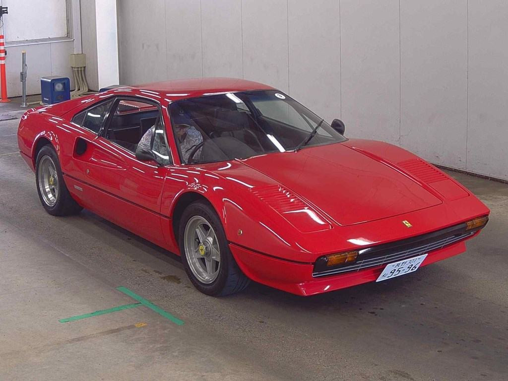 Ferrari 308 1978 z aukcji japońskiej