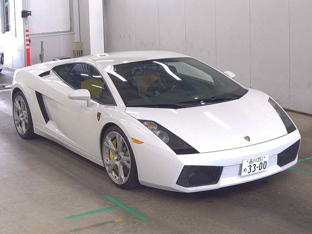 Lamborghini Gallardo 2006 z aukcji japońskiej