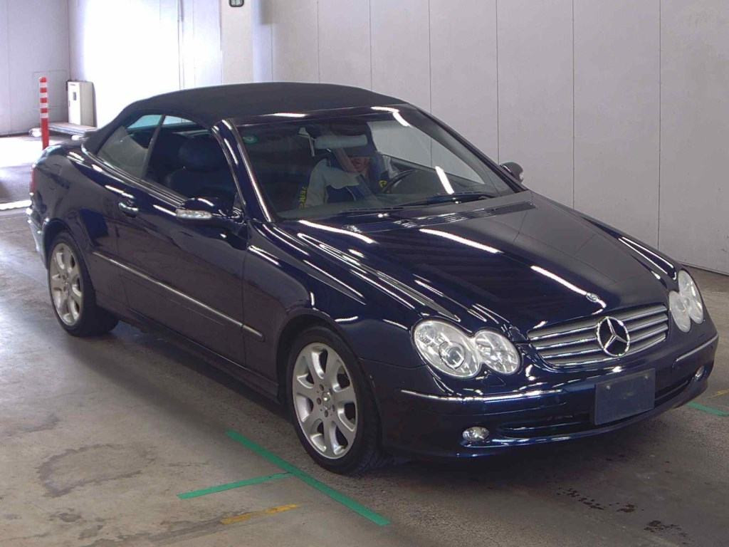Mercedes-Benz CLK 2003 z aukcji japońskiej