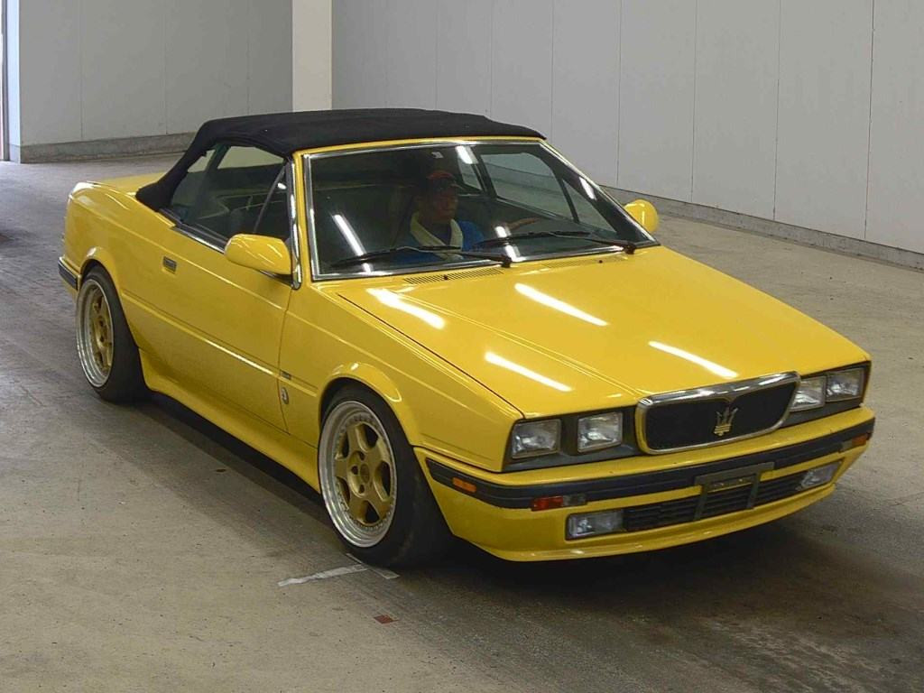 Maserati Spyder Zagato 1990 z aukcji japońskiej