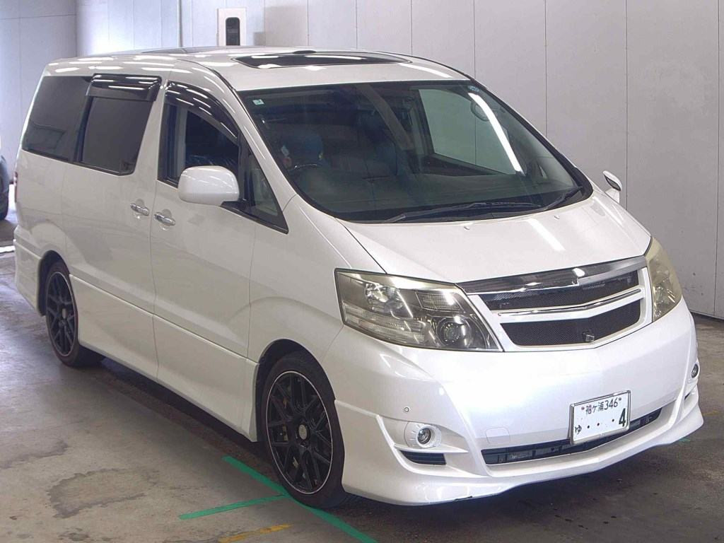 Toyota Alphard G 2005 z aukcji japońskiej