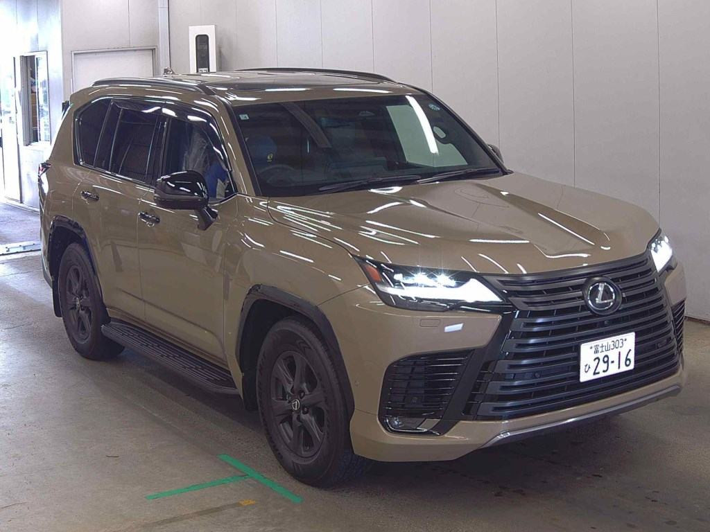 Lexus LX 2026 з японського аукціону