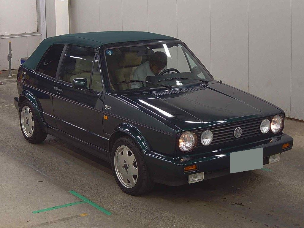 Volkswagen Golf Cabrio 1992 z aukcji japońskiej