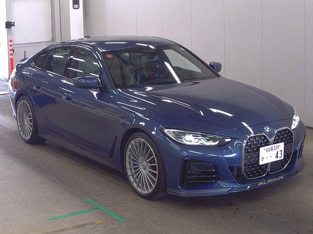 BMW Alpina B4 2023 z aukcji japońskiej