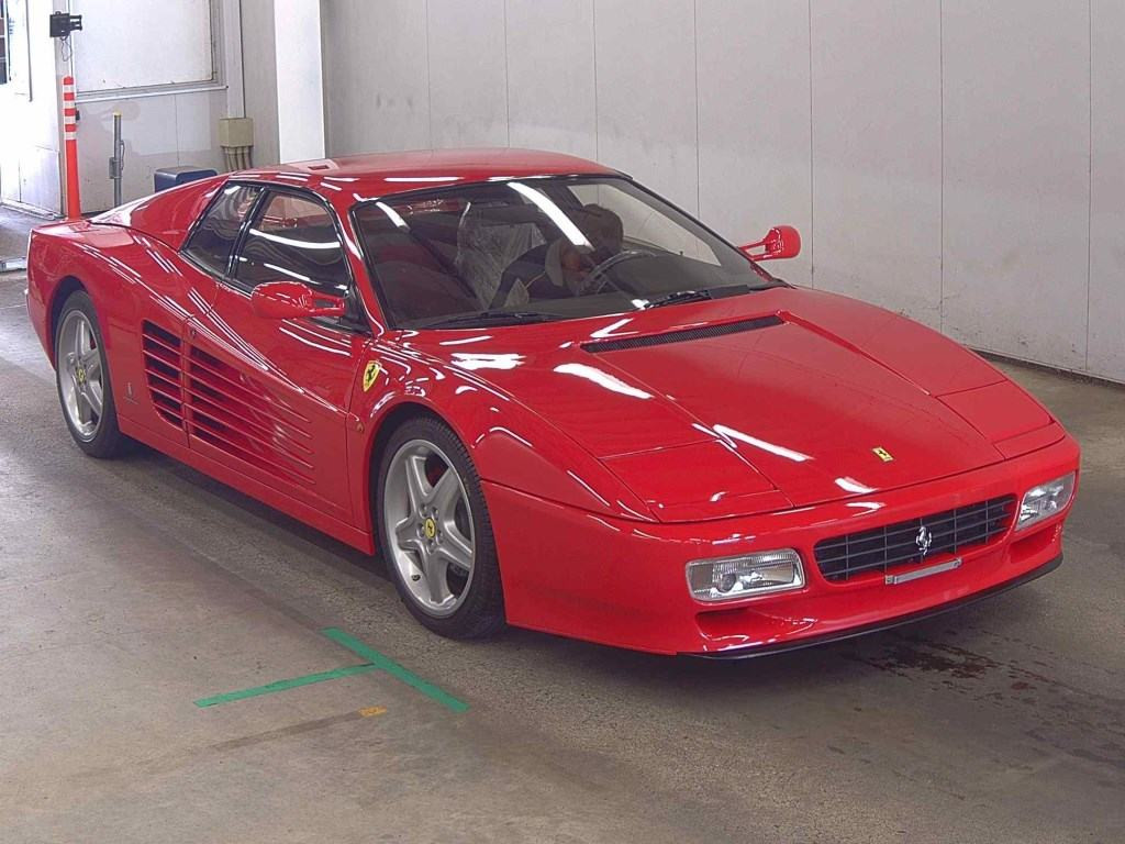 Ferrari 512TR 1997 z aukcji japońskiej