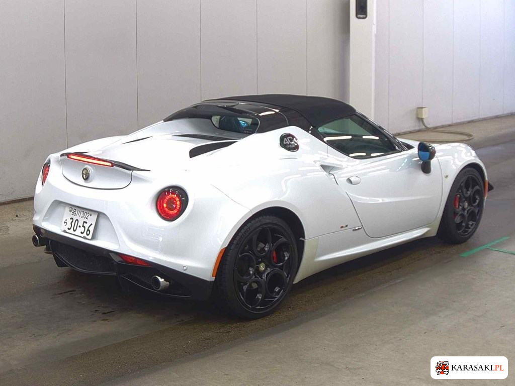 2016 Alfa Romeo 4C Spider Base Grade 4