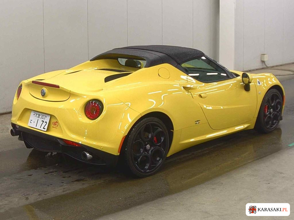 2019 Alfa Romeo 4C Spider Base Grade 4