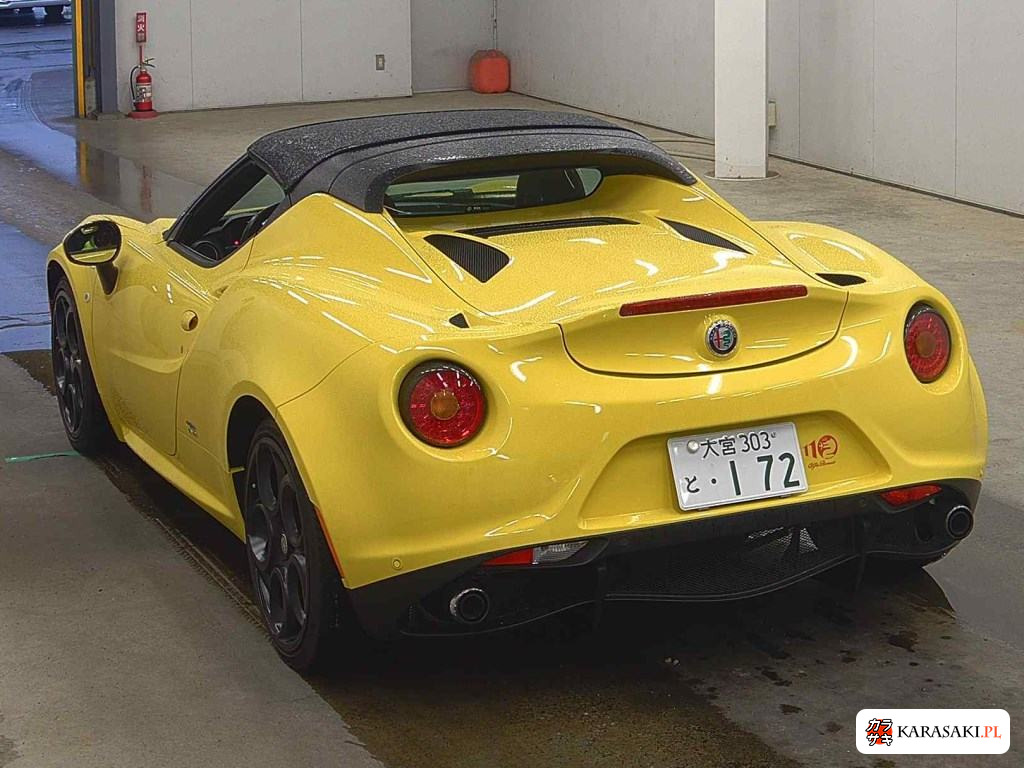 2019 Alfa Romeo 4C Spider Base Grade 2