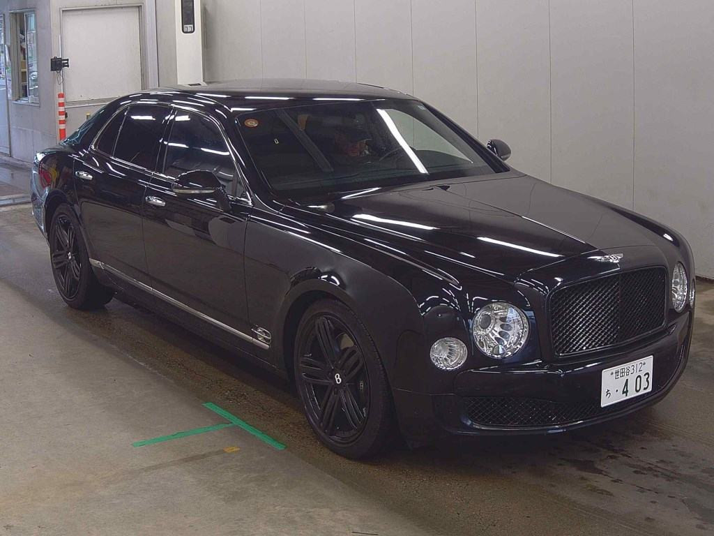 Bentley Mulsanne 2012 z aukcji japońskiej