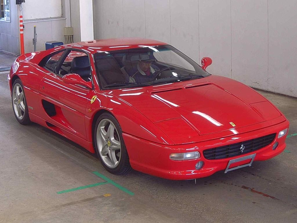 Ferrari F355 1997 z aukcji japońskiej